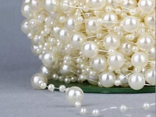 Pearl string Crystal bead Garland, 5 meters,Centerpiece, Decoration Reception Decor by Crystal wedding uk