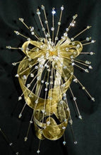 Load image into Gallery viewer, Luxury Crystal “Fountain Fall” Bridal Bouquet – Aurora Borealis Wedding Keepsake
