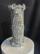 Load image into Gallery viewer, Bling Wedding Bouquet Handle: Rhinestone Crystal Diamonte Holder
