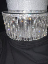 Load image into Gallery viewer, Crystal Rhinestone Cake Stand with LED Glow – Luxury Wedding Cake Stand, Fairytale Crystal Dessert Table Stand, Glam Event Decor
