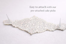 Load image into Gallery viewer, Crystal Rhinestone Cake Brooch pick : Silver, Gold, or Rose Gold
