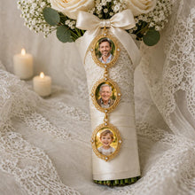 Load image into Gallery viewer, Personalized Bridal Bouquet Memorial Charm Wedding Keepsake Brooch Memorial Gift Memory locket
