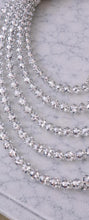 Load image into Gallery viewer, Bridal hoop Bouquet, Rhinestone Flower,Art Deco style Elegant Wedding Accessory
