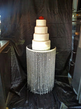 Load image into Gallery viewer, Crystal cake table by Crystal wedding uk
