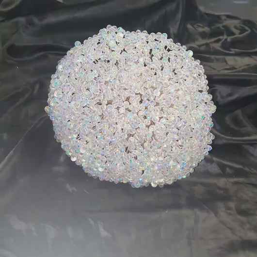 Crystal bouquet, Brides wire bead jewel bouquet. rose gold. silver or Gold by Crystal wedding uk