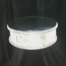 Load and play video in Gallery viewer, Mr &amp; Mrs  Real crystal covered wedding cake SUSPENDED swing + lights by Crystal wedding uk
