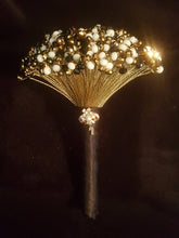 Load image into Gallery viewer, Crystal  bouquet  -Sparkling bling Beads - several size and all crystal colours Gatsby 1920&#39;s style
