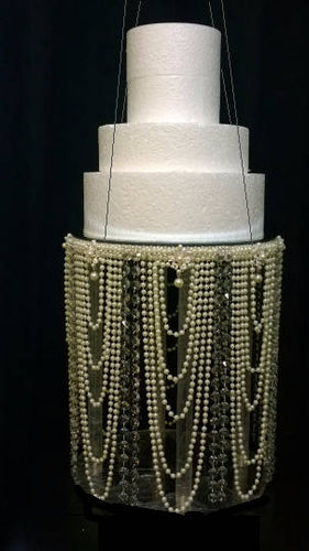 Pearl  Cake swing  suspended cake platform
