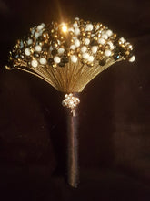 Load image into Gallery viewer, Crystal  bouquet  -Sparkling bling Beads - several size and all crystal colours Gatsby 1920&#39;s style
