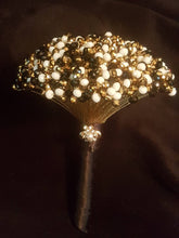 Load image into Gallery viewer, Crystal  bouquet  -Sparkling bling Beads - several size and all crystal colours Gatsby 1920&#39;s style
