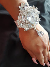 Load image into Gallery viewer, Crystal wrist corsage  -SEVERAL DESIGNS see chart to choose by Crystal wedding uk
