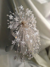 Load image into Gallery viewer, Snowflake brides bouquet, crystal wedding  bouquet, winter wedding. by Crystal wedding uk
