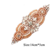 Load image into Gallery viewer, Cake brooch decoration ,Great Gatsby style, rhinestone pearl  brooch cake embelishment
