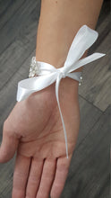 Load image into Gallery viewer, Wedding Cuff,  Vintage Glam,Art Deco, Crystal rhinestone  bracelet. by Crystal wedding uk
