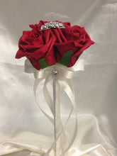 Load image into Gallery viewer, Flower girl wand,  wedding flowers

