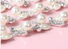 Load image into Gallery viewer, CHOKER NECKLACE,  Rhinestone Crystal silver or gold tone
