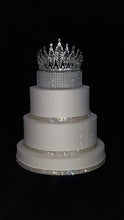 Load image into Gallery viewer, Tiara cake topper ,Princess tiara, cake topper, Quinceanera, princess birthday cake topper by Crystal wedding uk
