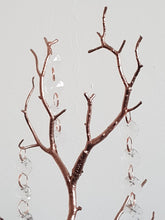 Load image into Gallery viewer, Table centrepiece, Crystal manzanita tree, wedding table decor, white wedding tree.
