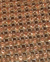 Load image into Gallery viewer, Real crystal Rose gold  rhinestone Diamante cake trim banding by Crystal wedding uk
