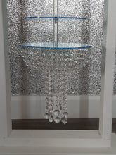 Load image into Gallery viewer, Cake hanger stand , 4 tier  crystal acrylic cake kit, wooden Hanger stand  100cm or 180cm, Suspended cake frame
