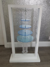 Load image into Gallery viewer, Cake hanger stand , 4 tier  crystal acrylic cake kit, wooden Hanger stand  100cm or 180cm, Suspended cake frame
