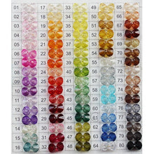 Load image into Gallery viewer, Number/age  Cake  topper  AB Glass crystal beads
