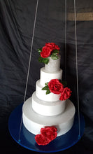Load image into Gallery viewer, Suspended cake Holder, acrylic cake swing, hanging cake holder
