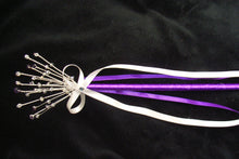 Load image into Gallery viewer, Crystal flower girl wand
