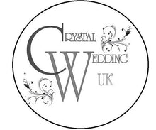 Load image into Gallery viewer, Diamante crystal ROSE Rhinestone drape bridal bouquet  - Fully personalised in many colours
