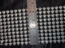 Load image into Gallery viewer, Heart ribbon, Pearl effect ribbon banding  cake ribbon  many widths  1 meter.
