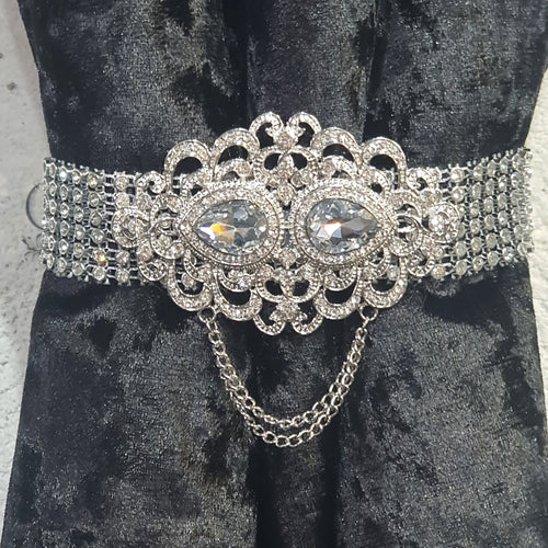 Crystal drapeTie Backs, rhinestone Curtains hold backs, magnetic holders