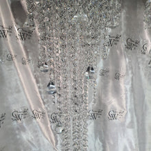 Load image into Gallery viewer, Crystal chandelier side table - tall console table furniture by Crystal wedding uk
