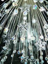 Load image into Gallery viewer, Snowflake brides bouquet, crystal wedding  bouquet, winter wedding. by Crystal wedding uk

