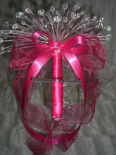 Load image into Gallery viewer, Snowflake brides bouquet, crystal wedding  bouquet, winter wedding. by Crystal wedding uk
