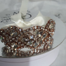 Load image into Gallery viewer, Wedding Cuff  set of 4 Bracelet Great Gatsby Vintage Glam Art Deco Crystal rhinestone  bridesmaid flower girl  small size-

