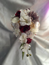 Load image into Gallery viewer, Brooch bridal flowers artificial bouquet
