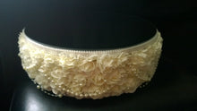 Load image into Gallery viewer, Wedding cake stand display,Pearl rose ball separator and cake stand set of 2

