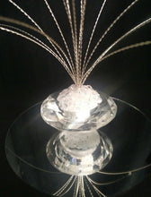 Load image into Gallery viewer, Crystal love hearts wedding table centrepiece
